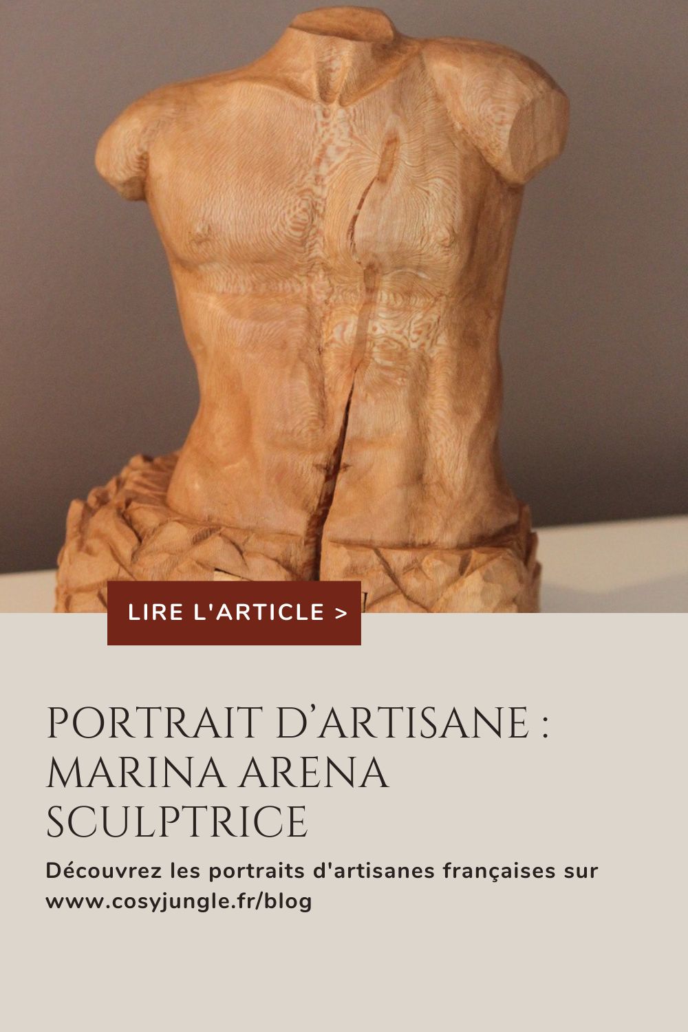 portrait sculptrice marina arena