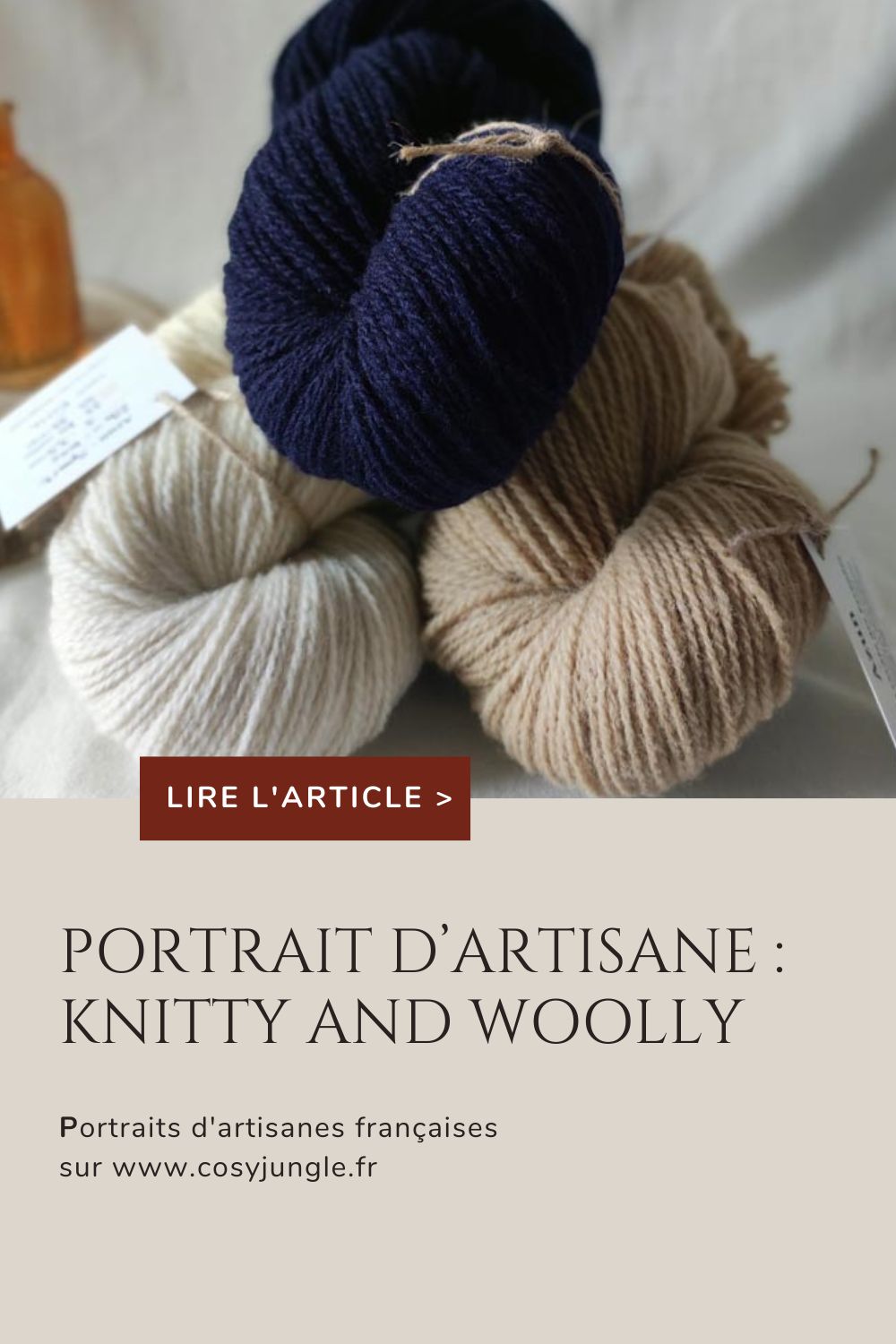 portrait knitty wooly